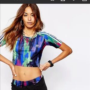 AdidasXpharrell crop top